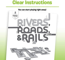 Load image into Gallery viewer, Ravensburger Rivers, Roads And Rails - Children's Game