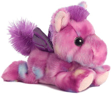 Load image into Gallery viewer, Aurora Bundle of 3: Blueberry Ripple &amp; Jellyroll Unicorns &amp; Tutti Frutti Pegasus &amp; Drawstring Bag