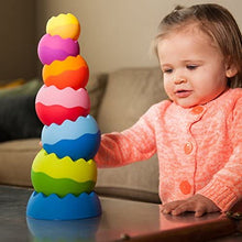 Load image into Gallery viewer, Fat Brain Toys Tobbles Neo - Stackable Sensory and Motor Skills Toy