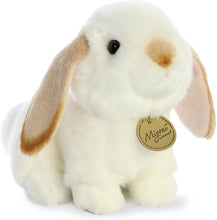 Load image into Gallery viewer, Aurora Plush - Miyoni - 8" Lop Eared Rabbit with Tan Ears, White and Tan Stuffed Animal