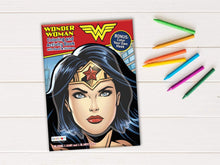 Load image into Gallery viewer, Bendon Wonder Woman Coloring &amp; Activity Book with Mask