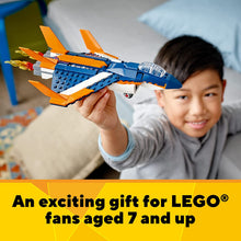 Load image into Gallery viewer, LEGO Creator 3in1 Supersonic-Jet Building Kit