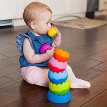 Load image into Gallery viewer, Fat Brain Toys Tobbles Neo - Stackable Sensory and Motor Skills Toy