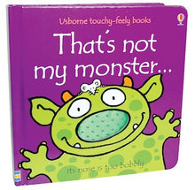 Load image into Gallery viewer, Usborne Touchy-Feely Books - That's Not My Monster