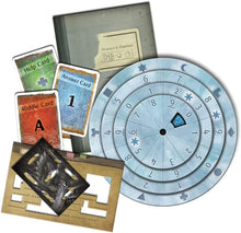 Load image into Gallery viewer, Exit: The Game Escape Room Bundle: The Forbidden Cabin, The Polar Station, and The Cursed Labyrinth with Exclusive Myriads Drawstring Bag