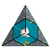 Load image into Gallery viewer, Shashibo Magnetic Puzzle Cube, Earth