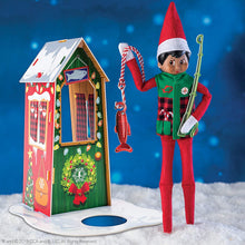 Load image into Gallery viewer, The Elf On The Shelf Claus Couture Frosted Fishing Hut, Green