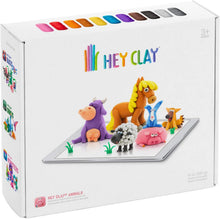 Load image into Gallery viewer, Hey Clay Complete Starter Pack of 6 Colorful Modeling Air-Dry Clay for Kids with Interactive App