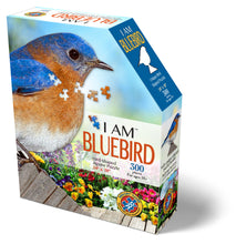 Load image into Gallery viewer, Madd Capp I AM BLUEBIRD Animal-Shaped Jigsaw Puzzle, 300 Pieces