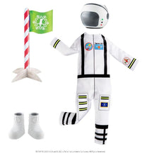 Load image into Gallery viewer, The Elf on the Shelf Claus Couture 3-Pack: Clausmonaut Set, Might Super Hero Set, and Karate Kicks Set