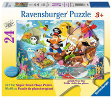Load image into Gallery viewer, Ravensburger Land Ahoy! 24-Piece Children's Super Sized Floor Puzzle