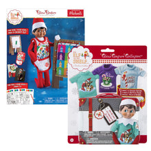 Load image into Gallery viewer, The Elf on the Shelf Claus Couture Set of 2: Arctic Artiste and Sweet Tees Multipack