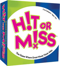 Load image into Gallery viewer, Gamewright Hit or Miss - The Game Where Great Minds Think Alike