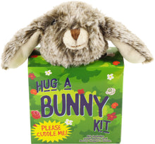 Load image into Gallery viewer, Peter Pauper Press Hug A Bunny Kit - Plush Toy Rabbit and Book