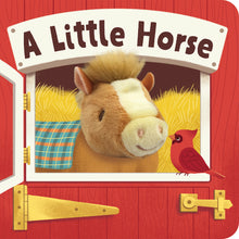 Load image into Gallery viewer, A Little Horse Chunky Board Book with Finger Puppet
