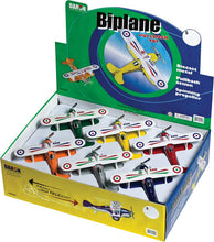 Load image into Gallery viewer, Daron Fancy Flight P/B Biplane - Assorted Colors