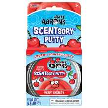 Load image into Gallery viewer, Crazy Aaron's Scentsory Thinking Putty - Very Cherry