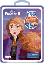 Load image into Gallery viewer, Disney Frozen 2 Anna Carry-Along Plastic Case with Activity Pad and Stickers by Bendon
