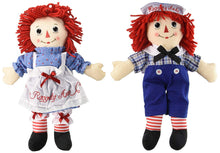 Load image into Gallery viewer, Aurora Doll Bundle - Classic Raggedy Ann and Raggedy Andy, Large 16"