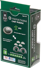 Load image into Gallery viewer, BePuzzled Hanayama UFO Cast-Metal Brain Teaser Puzzle, Level 4