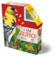 Load image into Gallery viewer, Madd Capp I AM GOLDFINCH Animal-Shaped Jigsaw Puzzle, 300 Pieces