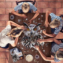 Load image into Gallery viewer, Madd Capp I AM OWL Animal-Shaped Jigsaw Puzzle, 300 Pieces