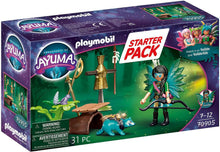 Load image into Gallery viewer, Playmobil Starter Pack Knight Fairy with Raccoon Toy