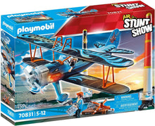 Load image into Gallery viewer, Playmobil Air Stunt Show Phoenix Biplane