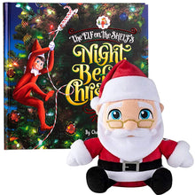 Load image into Gallery viewer, The Elf on the Shelf Bundle of 2: "Santa Says" Talking Plush Toy and The Elf on the Shelf's Night Before Christmas Book
