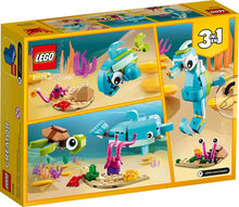 Load image into Gallery viewer, LEGO Creator 3in1 Dolphin and Turtle Building Kit