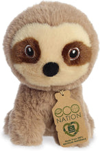 Load image into Gallery viewer, Aurora - Eco Nation - 5" Mini Sloth Plush