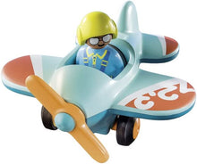 Load image into Gallery viewer, PLAYMOBIL 1.2.3 Airplane