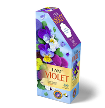 Load image into Gallery viewer, Madd Capp I AM VIOLET Floral-Shaped Jigsaw Puzzle, 350 Pieces