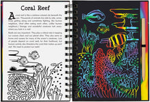 Load image into Gallery viewer, Scratch and Sketch - Coral Reefs: An Art Activity Book