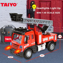 Load image into Gallery viewer, Thin Air Brands Remote Control R/C Fire Truck, 1:40 Scale, Red, 2.5GHz Transmission Frequency