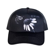 Load image into Gallery viewer, The Mountain Men's Bee My Voice, Black Adjustable