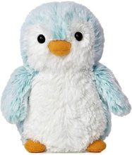 Load image into Gallery viewer, Aurora Pompom Mini Penguin Plush - Set of 4: Pink, Blue, Violet &amp; Grey, 6"