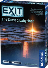 Load image into Gallery viewer, EXIT: The Cursed Labyrinth | Exit: The Game| Family-Friendly, Card-Based at-Home Escape Room Experience for 1 to 4 Players