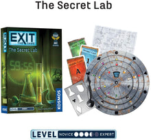 Load image into Gallery viewer, EXIT: The Game 3-Pack Escape Room Bundle: Abandoned Cabin, Pharaoh's Tomb, Secret Lab Family Games