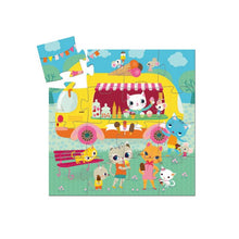 Load image into Gallery viewer, Ice Cream Truck Silhouette Puzzle