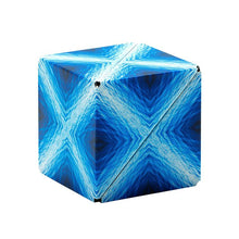 Load image into Gallery viewer, Shashibo Magnetic Puzzle Cube, Blue Planet