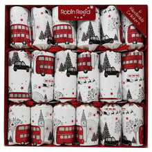 Load image into Gallery viewer, Robin Reed English Holiday Christmas Crackers, Pack of 6 x 12" - London  Christmas Sights