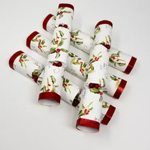 Load image into Gallery viewer, Robin Reed English Holiday Christmas Party Crackers, Pack of 8 x10" - Joy