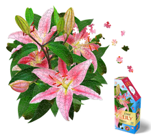 Load image into Gallery viewer, Madd Capp I AM LILY Floral-Shaped Jigsaw Puzzle, 350 Pieces