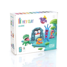 Load image into Gallery viewer, Hey Clay Fantastical Creatures Bundle: Dinos, Aliens, and Monsters with Drawstring Bag