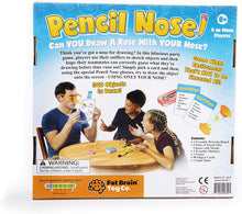 Load image into Gallery viewer, Fat Brain Toys Pencil Nose Party Game of Drawing Pictures