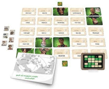Load image into Gallery viewer, Czech Games Codenames Set of 3: Codenames Original, Codenames: Duet, and Codenames: Pictures with Myriads Drawstring Bag