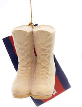 Load image into Gallery viewer, Kurt Adler 2.75" Resin U.S. Marine Corps® Combat Boots Ornament