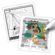 Load image into Gallery viewer, Disney Mess Free Marker Coloring Activity Book 4-Pack: Frozen, Aladdin, Moana, and Sleeping Beauty