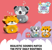 Load image into Gallery viewer, LEGO DUPLO My First Puppy &amp; Kitten Building Toy with Sounds